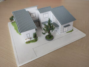 casanature(カーサナチュレ)　建築模型