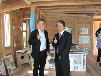 なんと八尾市長が来られました!