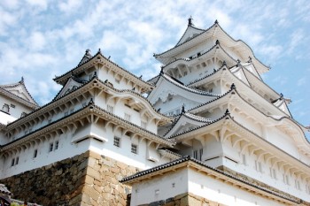 漆喰の白が美しい姫路城