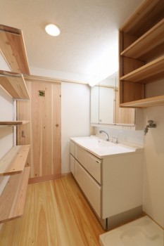 大阪旭区　自然素材のマンションリフォーム　完成09