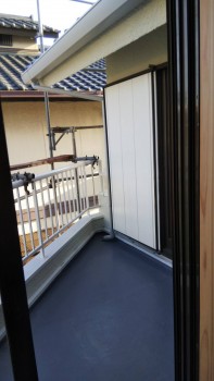 奈良広陵　無垢と漆喰の耐震リフォーム　雨樋取替02