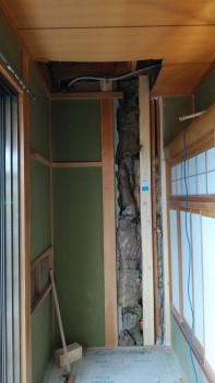 【耐震補強完了】大阪 交野　自然素材健康住宅の耐震リフォーム